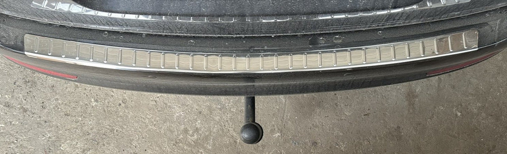 Rear bumper protector Carmos (SD/SW, stainless steel) for Skoda Octavia II A5 2010-2013 - image 3