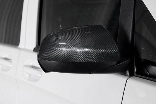 Mirror covers Carbon (2 pcs) for Mercedes Vito / V-class W447 2014↗ year - Reelken Auto
