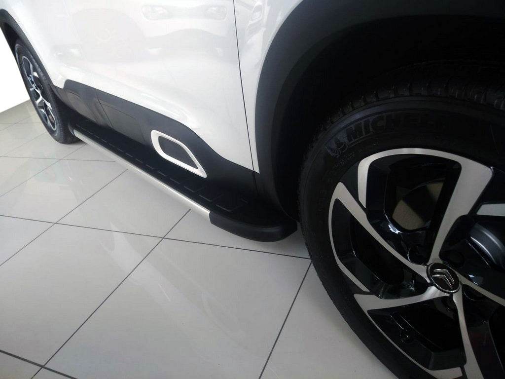 Lateral platforms Duru (2 pieces, aluminum) for Peugeot 3008 2016-2023 - Reelken Auto
