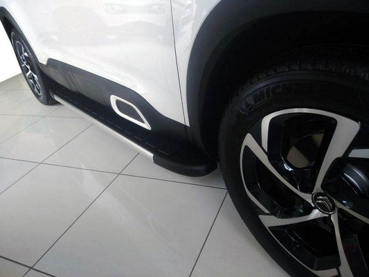 Lateral platforms Duru (2 pieces, aluminum) for Peugeot 3008 2016-2023 - Reelken Auto