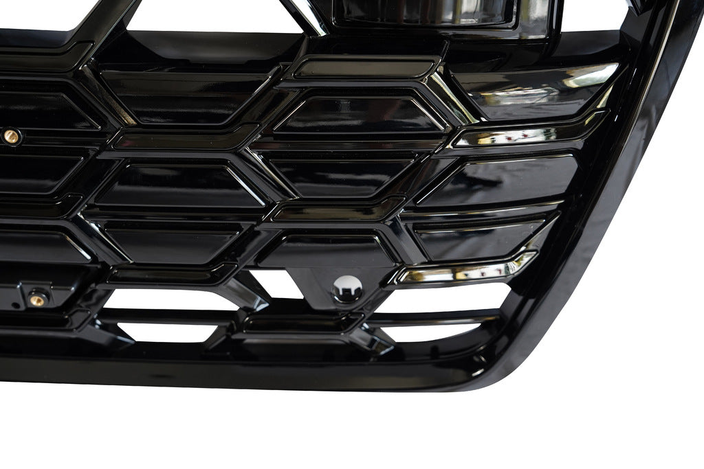 RS-style front grille (2024+, black) for Audi A6 C8 2018- - image 3