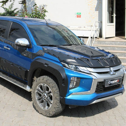 Bonnet lining (ABS) for Mitsubishi L200 2015-2024 - Reelken Auto