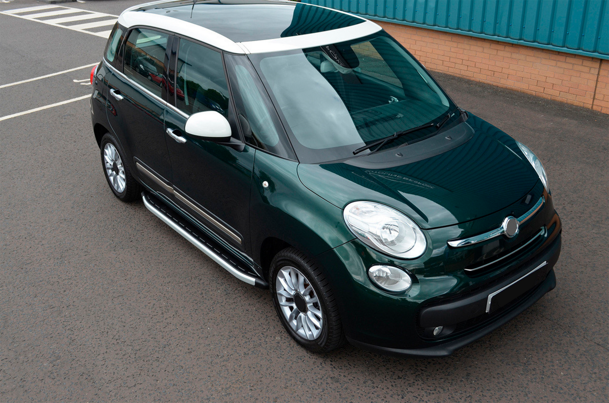 Side Steps Fullmond (2 pcs, Aluminum) for Fiat 500/500L 2013-2022 - image 3