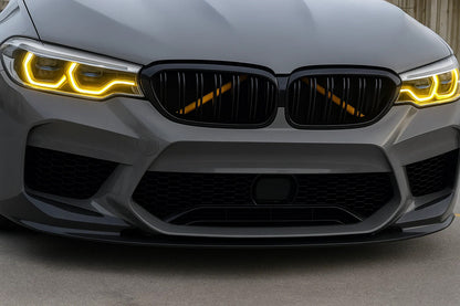 Kidney Grilles M-Look (2017-2020, Gloss Black) for BMW 5 Series G30/31 2017-2023 - image 1