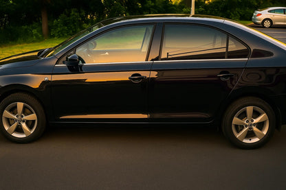 Window Trim Stainless Steel (4 pcs) for Skoda Rapid 2012-2019 - image 1