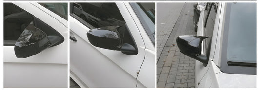 Covers for mirrors BMW-Style (2014-2017, 2 pcs) for Citroen Cactus - image 2