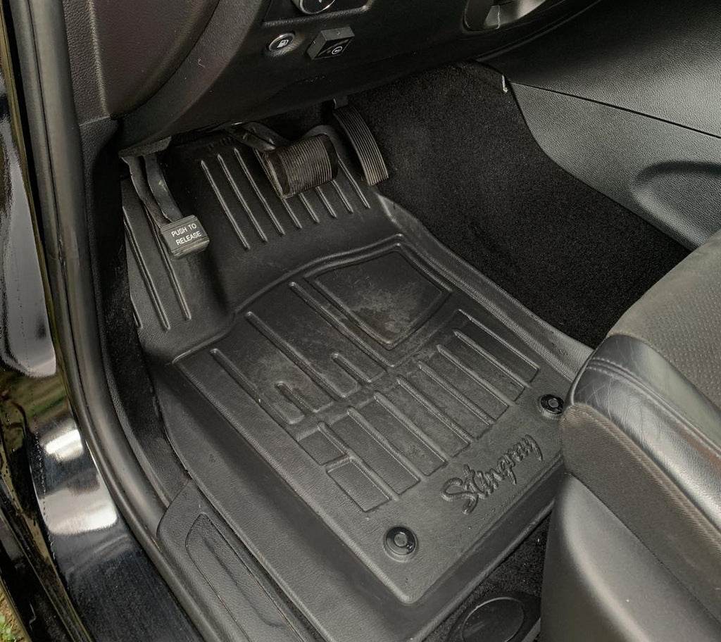 Stingray 3D mats (5 pcs, polyurethane) for Jeep Grand Cherokee WK2 2010-2021 - Reelken Auto