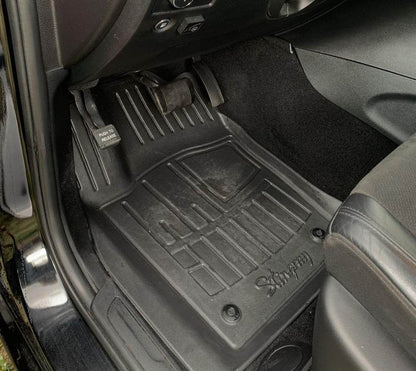 Stingray 3D mats (5 pcs, polyurethane) for Jeep Grand Cherokee WK2 2010-2021 - Reelken Auto