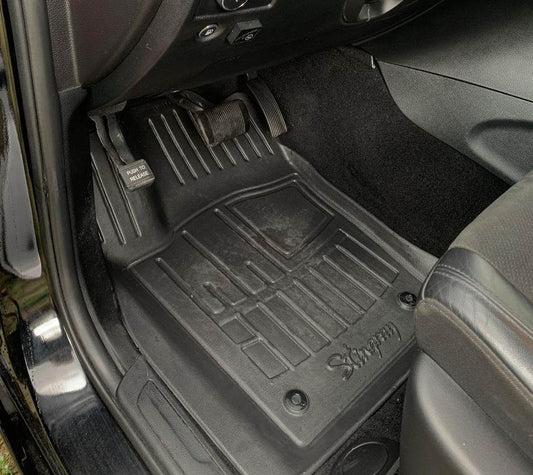 Stingray 3D mats (5 pcs, polyurethane) for Jeep Grand Cherokee WK2 2010-2021 - Reelken Auto
