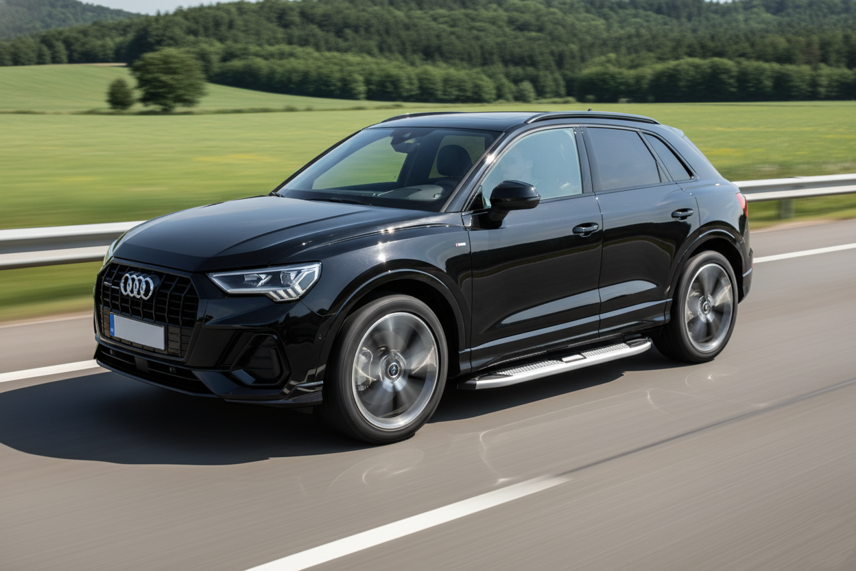 Side Steps Mevsim Grey (2 pcs, Aluminum) for Audi Q3 2019- - image 1