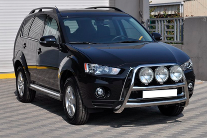 Bull Bar WT018 (Stainless Steel) for Mitsubishi Outlander 2006-2012 - image 2
