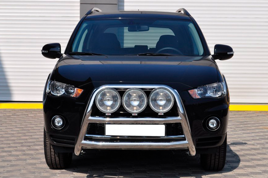 Bull Bar WT018 (Stainless Steel) for Mitsubishi Outlander 2006-2012 - image 1