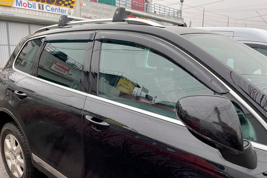 Window Deflectors (4 pcs, HIC) for Volkswagen Touareg 2010-2018 - image 1