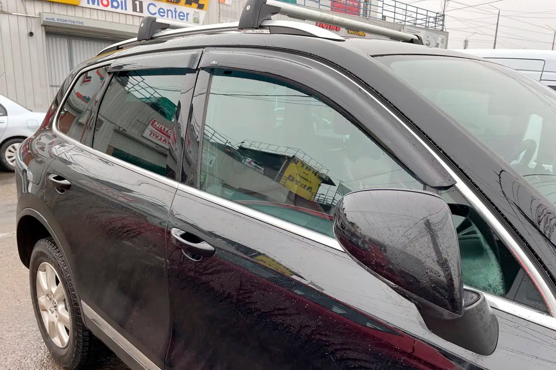 Window Deflectors (4 pcs, HIC) for Volkswagen Touareg 2010-2018 - image 3