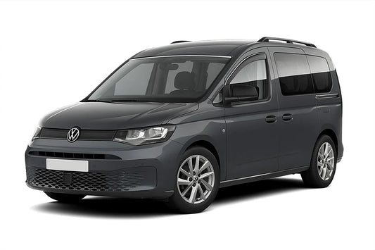 Window Deflectors with Chrome Trim Niken Luxury (2 pcs) for Volkswagen Caddy 2020- - image 1