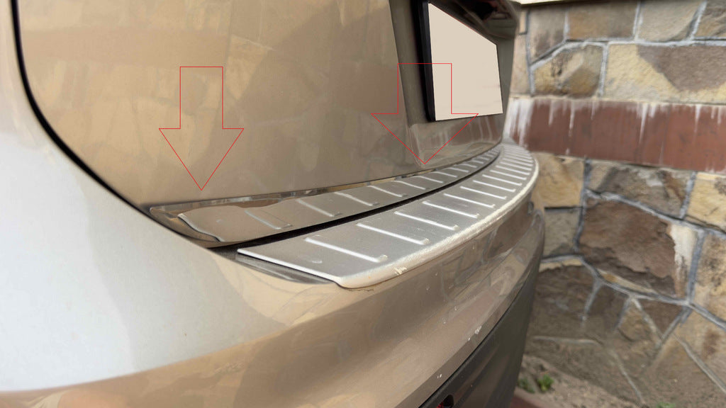 Trunk edge (stainless steel) for Volkswagen Tiguan 2016-2023 - image 6