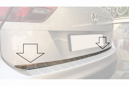 Trunk trim stainless steel for Volkswagen Tiguan 2016-2023 - image 1