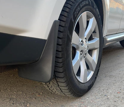 Premium Mud Flaps for Wide Sill (4 pcs) for Mitsubishi Outlander 2006-2012 - image 1