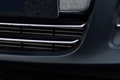 Lower grille trim (2010-2015, 2 pcs, stainless steel) for Fiat Doblo II 2010-2022 - image 6