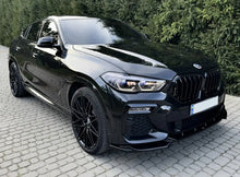 Kidney Grilles 1 Bar (2019-2022, Gloss Black) for BMW X6 G06 2019–2027 - image 2