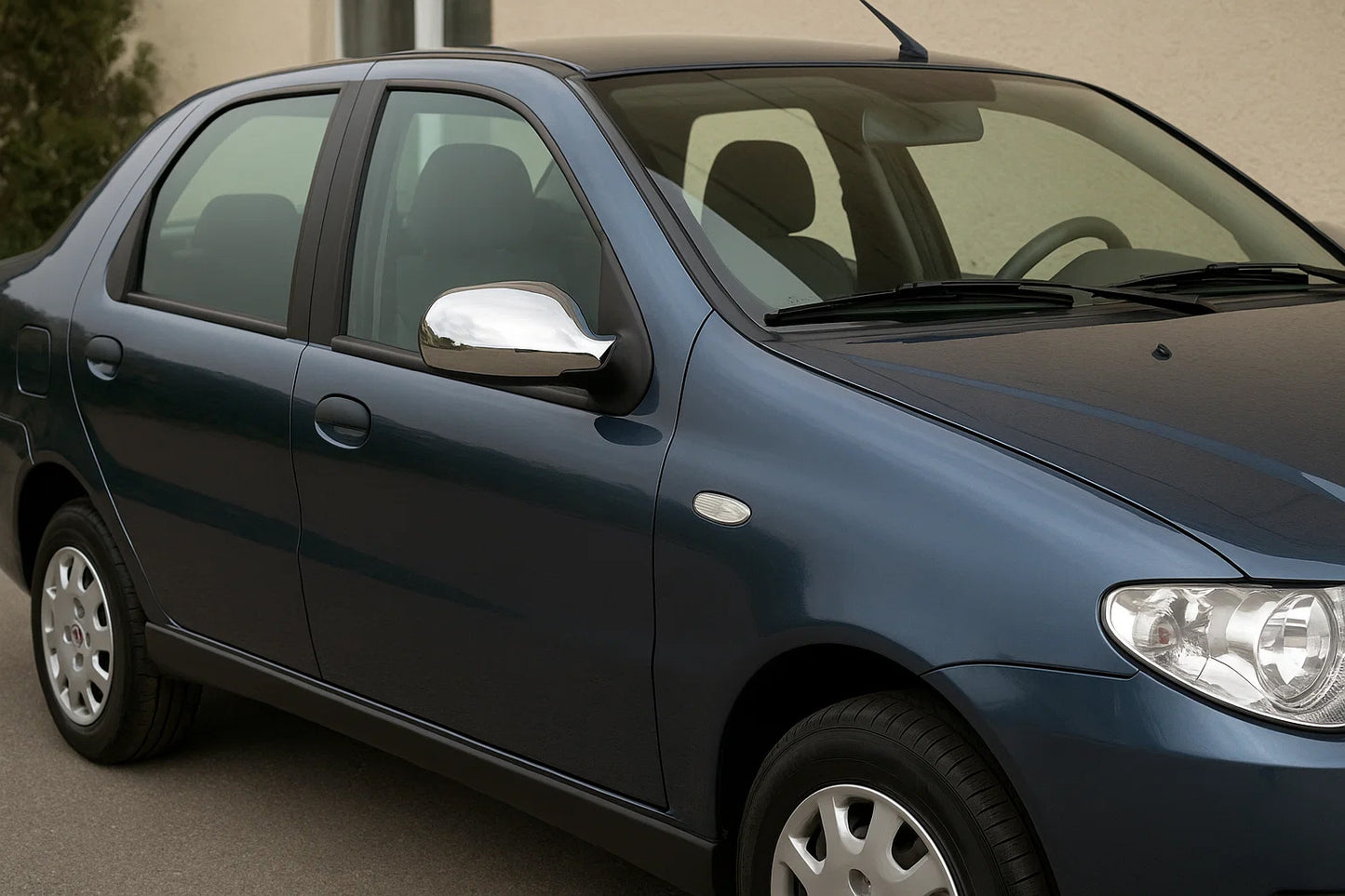 Mirror Covers (2011↗, 2 pcs, plastic) for Fiat Albea 2002-2012 - image 2