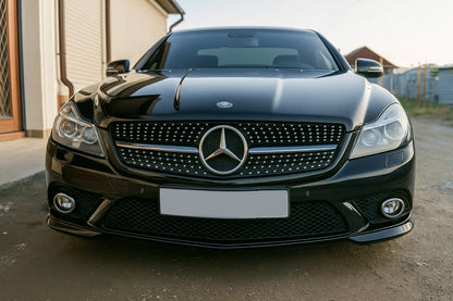 Front Grille Diamond Black (2008-2011) for Mercedes SL R230 2001-2011 - image 3