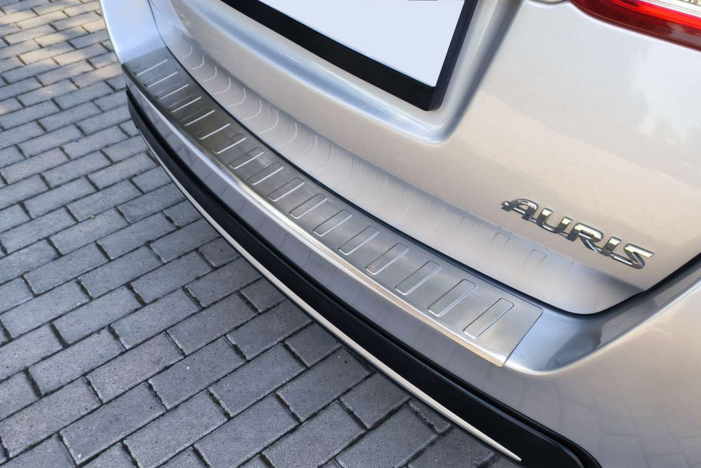 Rear bumper protector Carmos (SW) stainless steel for Toyota Auris 2012-2018 - image 8