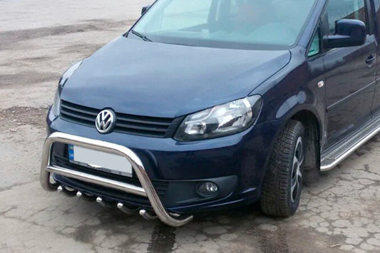 Bull Bar WT003 (60 mm, Stainless Steel) for Volkswagen Caddy 2010-2015 - image 2