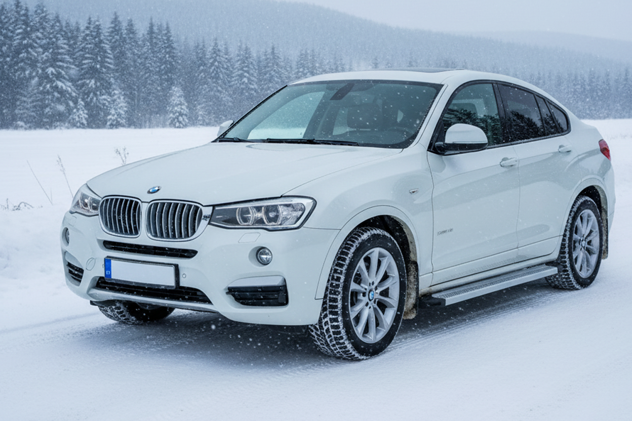 Side Steps Maya V2 (2 pcs, Aluminum) for BMW X4 F-26 2014-2018 - image 1