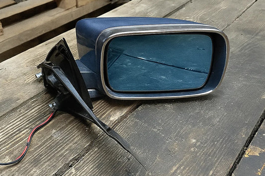 Mirror Covers (2 pcs, Plastic) for BMW 5 Series E39 1996-2003 - image 1