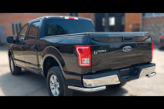 Rear Corner Bars AK003 (2 pcs, stainless steel) for Ford F-150 2014-2021 - image 1