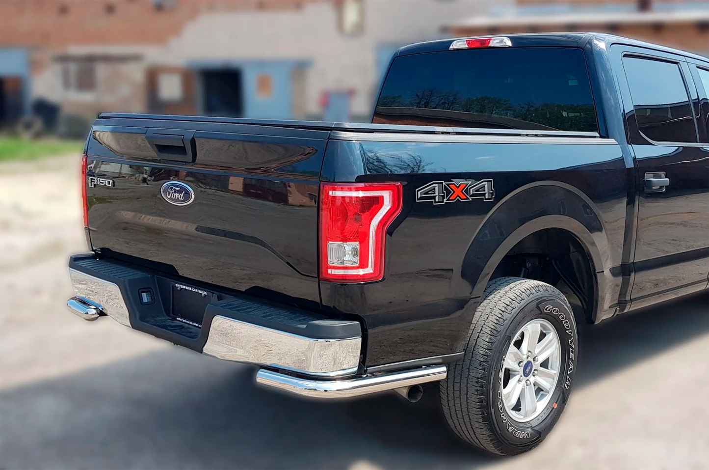 Rear Corner Bars AK003 (2 pcs, stainless steel) for Ford F-150 2014-2021 - image 3