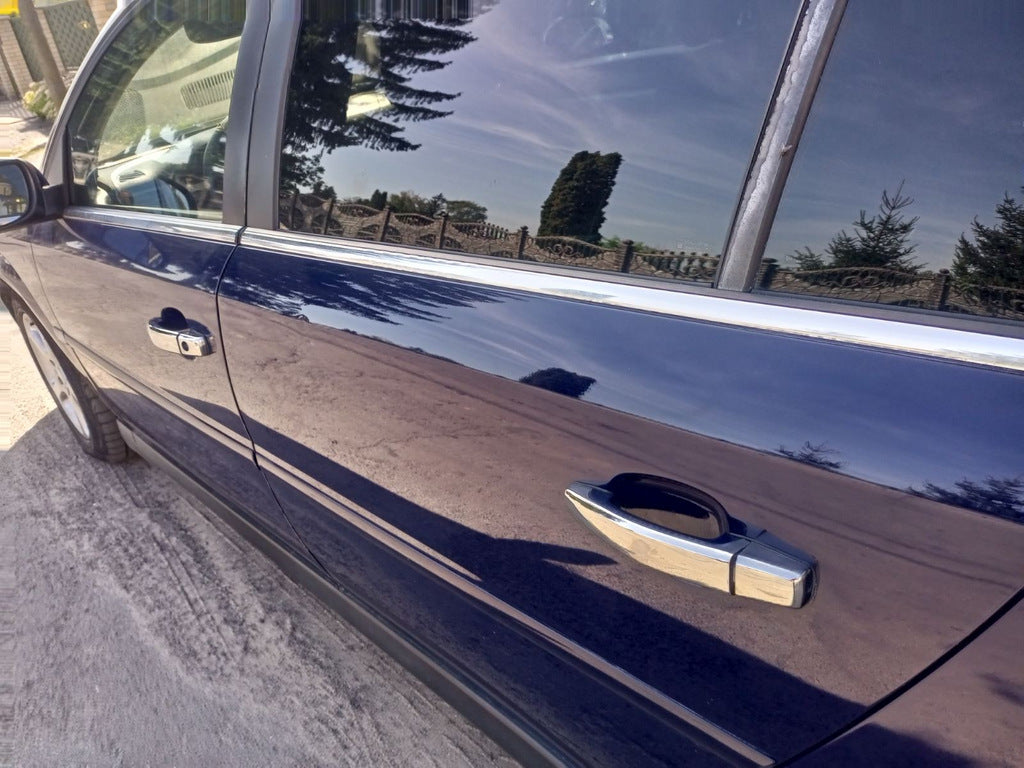 Chrome Door Handle Covers (4 pcs, Stainless Steel) for Opel Signum 2003-2008 - image 2