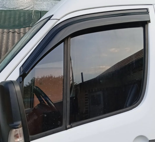 Window Deflectors (2 pcs, EuroCap) for Volkswagen Crafter 2006-2016 - image 1