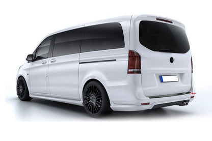 Rear bumper cover (real carbon) for Mercedes Vito/V-class W447 2014- - image 3