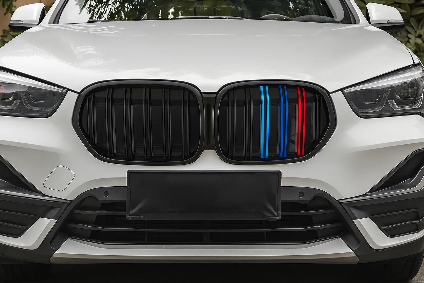 Kidney Grilles M-Look (2020-2022, M-Color) for BMW X1 F48 2015-2022 - image 1