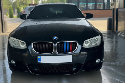 M-Look Kidney Grilles (for 2010-2013, M-Color with Chrome Trim) for BMW 3 Series E92/E93 2006–2013 - image 1