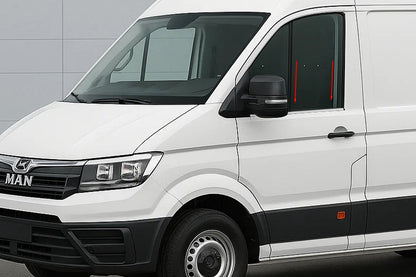 Window Trim (2 pcs, Stainless Steel) for Man TGE 2017- - image 1