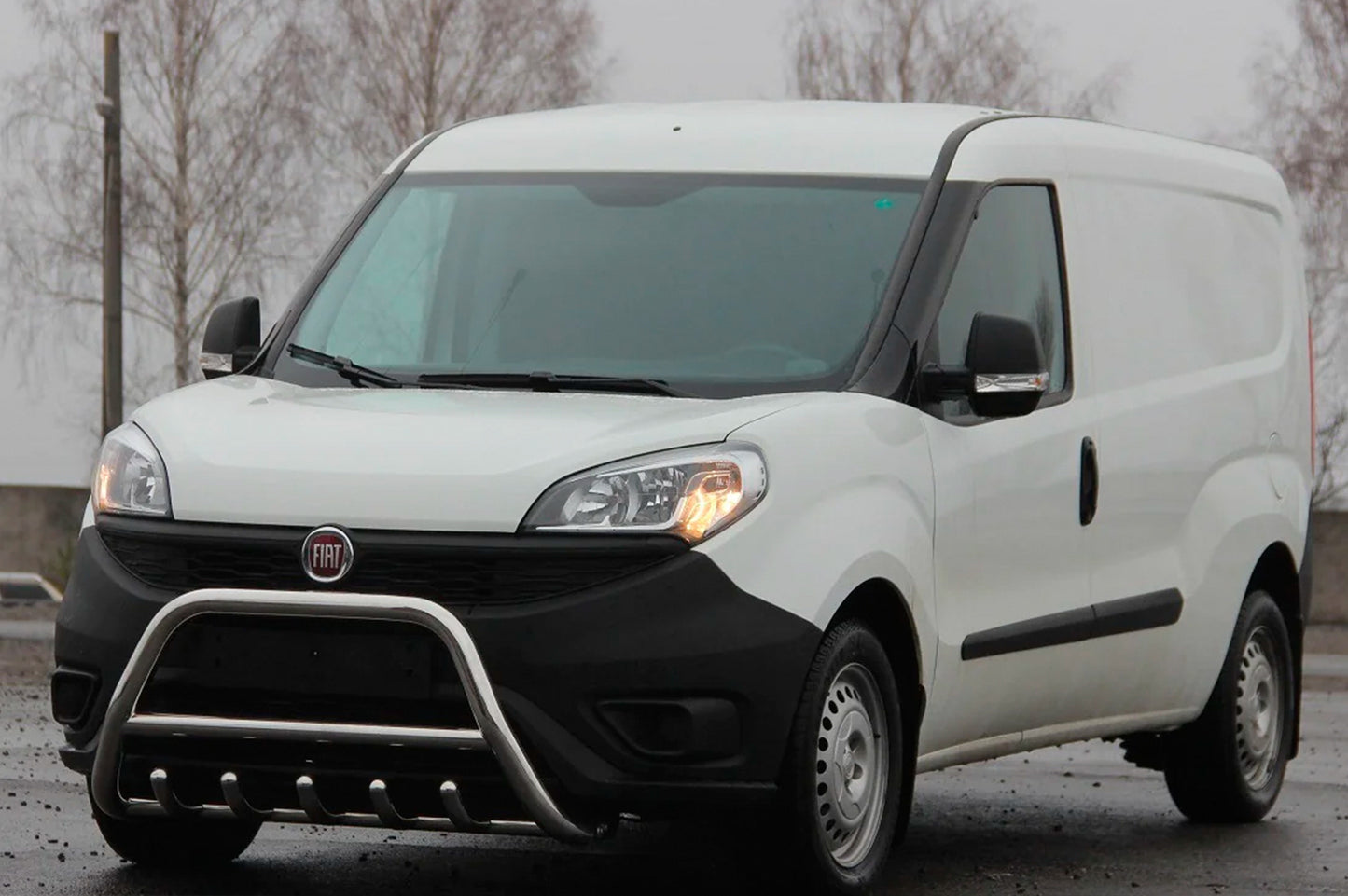 Bull Bar WT003 (Stainless Steel) for Fiat Doblo II 2010-2022 - image 3