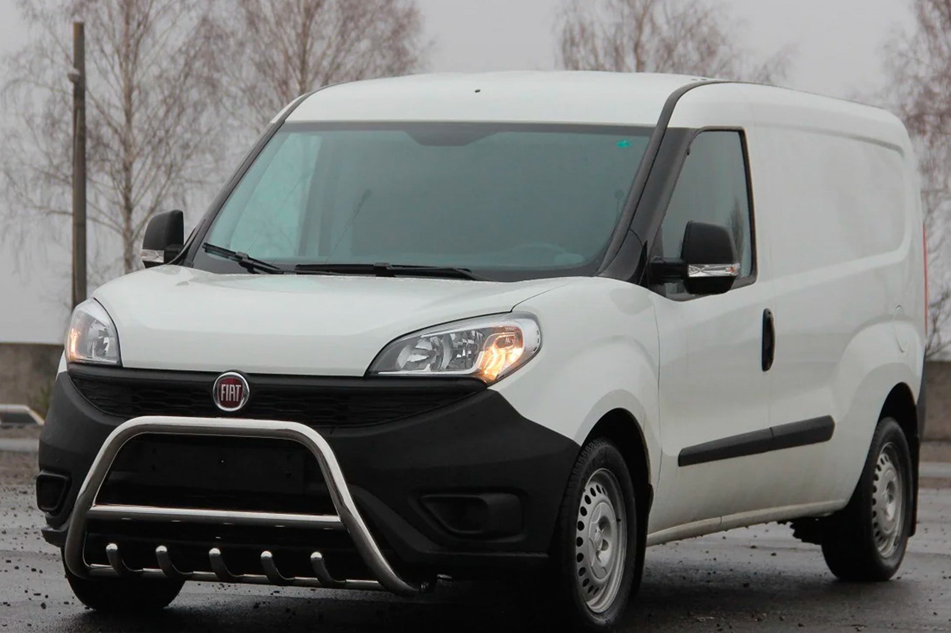 Bull Bar WT003 (Stainless Steel) for Fiat Doblo II 2010-2022 - image 3