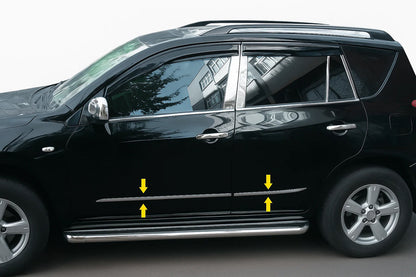 Stainless Steel Door Moldings for Toyota Rav 4 2006-2013 - image 3