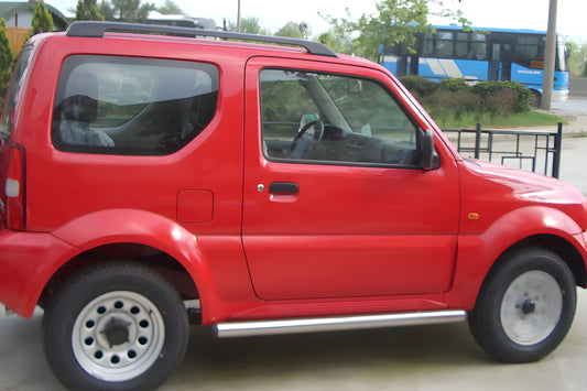 Side Bars (2 pcs, Stainless Steel) for Suzuki Jimny 1998-2018 - image 1