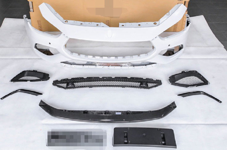 Front bumper with grille for Maserati Quattroporte 2013-2023 - image 2