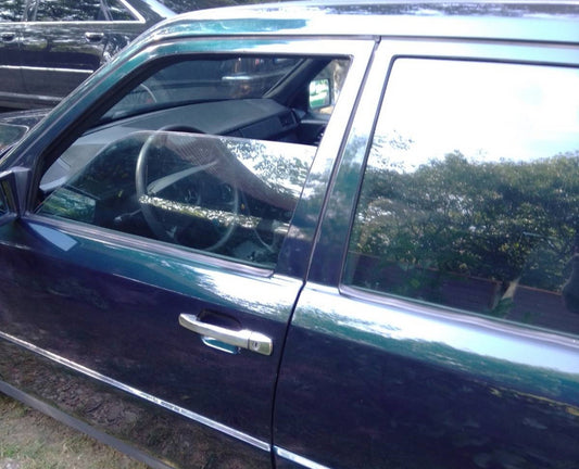 Chrome Door Handle Covers (4 pcs, Stainless Steel) for Mercedes E-сlass W124 1984-1997 - image 2