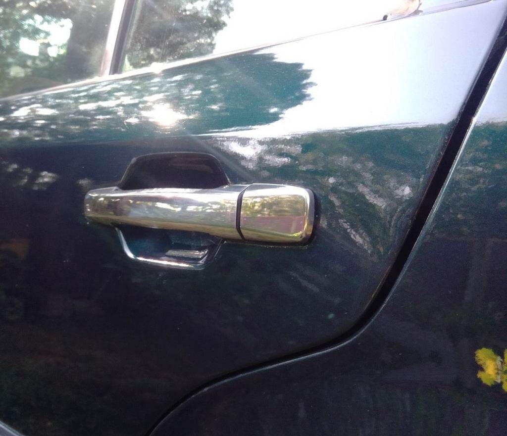 Covers for handles (4 pcs, stainless steel) for Mercedes E-class W124 1984-1997 - Reelken Auto