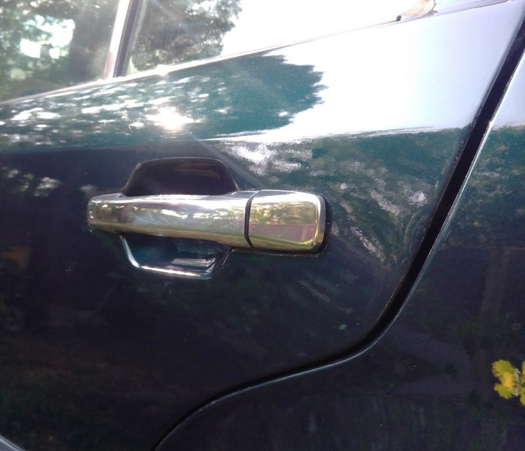 Chrome Door Handle Covers (4 pcs, Stainless Steel) for Mercedes E-сlass W124 1984-1997 - image 1