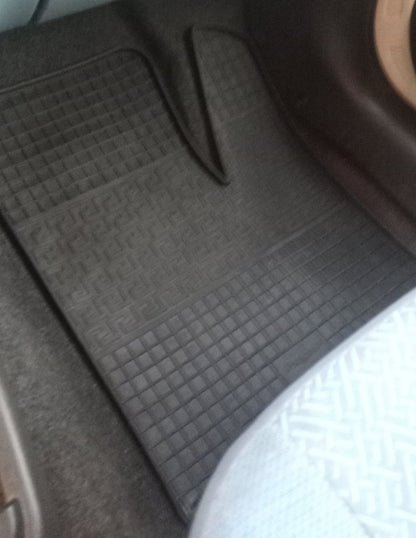Rubber Floor Mats (2 pcs, Polytep) for Fiat Doblo I 2001-2005 - image 3