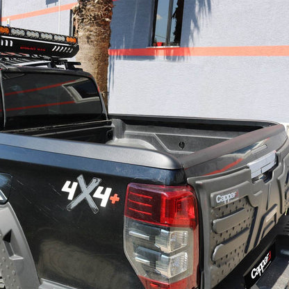 Overlay on the edge of the board (3 pcs.) for Mitsubishi L200 2015-2024 - Reelken Auto