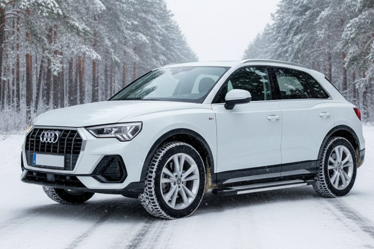 Side Steps Rainbow (2 pcs, Aluminum) for Audi Q3 2019- - image 1