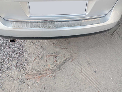 Rear bumper protector Carmos (SW only) for Volkswagen Passat B6 2006-2012 - image 1